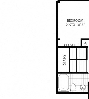 3 Bedroom Classic Townhome